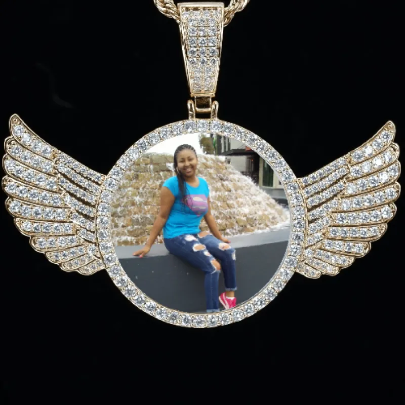 CUSTOM PICTURE PENDANT STYLE-4 sold by The GUU Shop