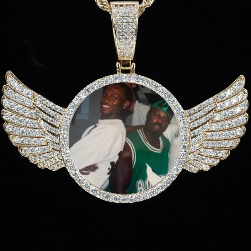 CUSTOM PICTURE PENDANT STYLE-4 sold by The GUU Shop