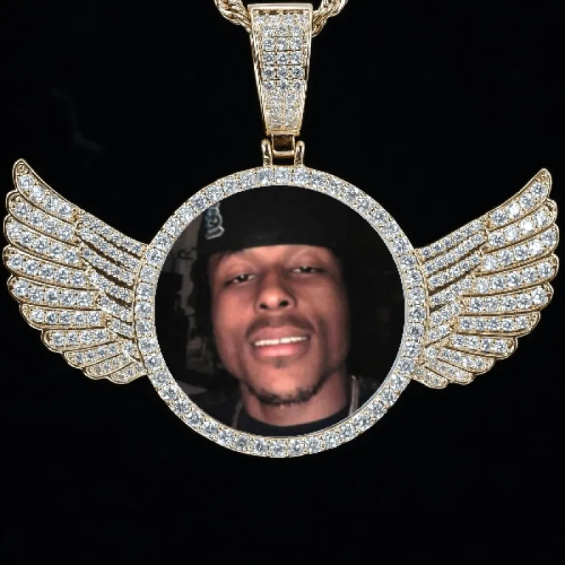 CUSTOM PICTURE PENDANT STYLE-4 sold by The GUU Shop