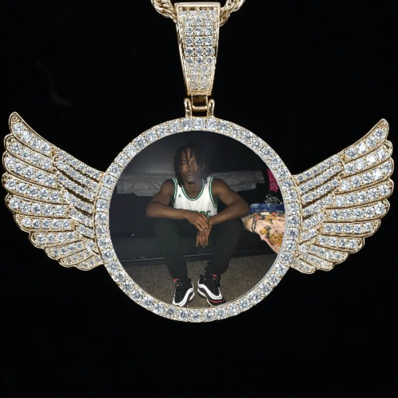 CUSTOM PICTURE PENDANT STYLE-4 sold by The GUU Shop