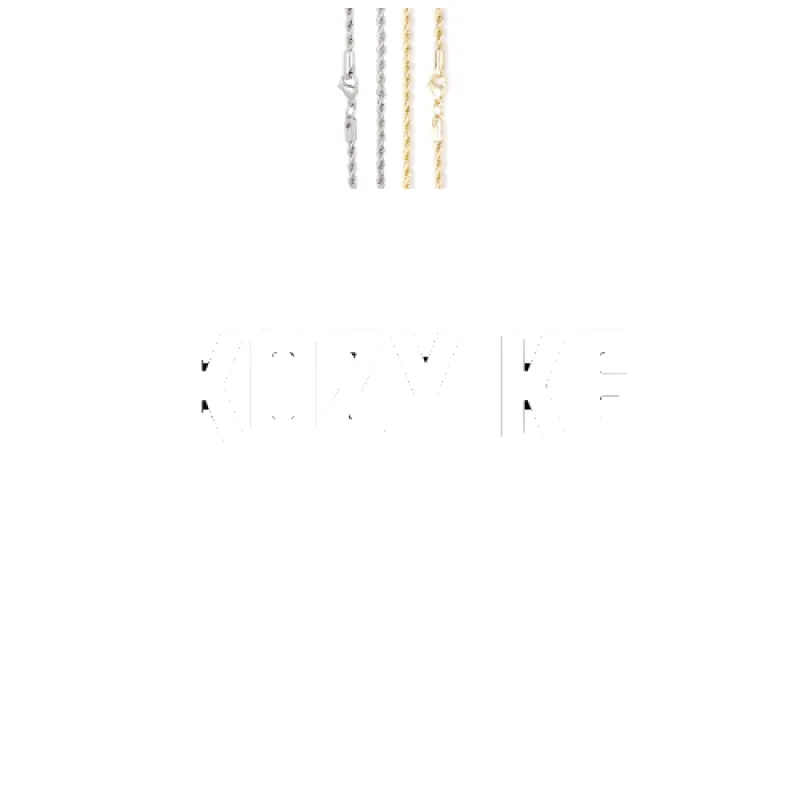 Custom Letters Baguette Two Layer Necklace sold by The GUU Shop