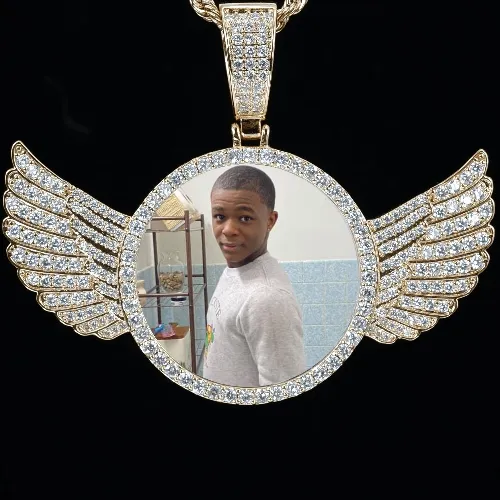 CUSTOM PICTURE PENDANT STYLE-4 sold by The GUU Shop