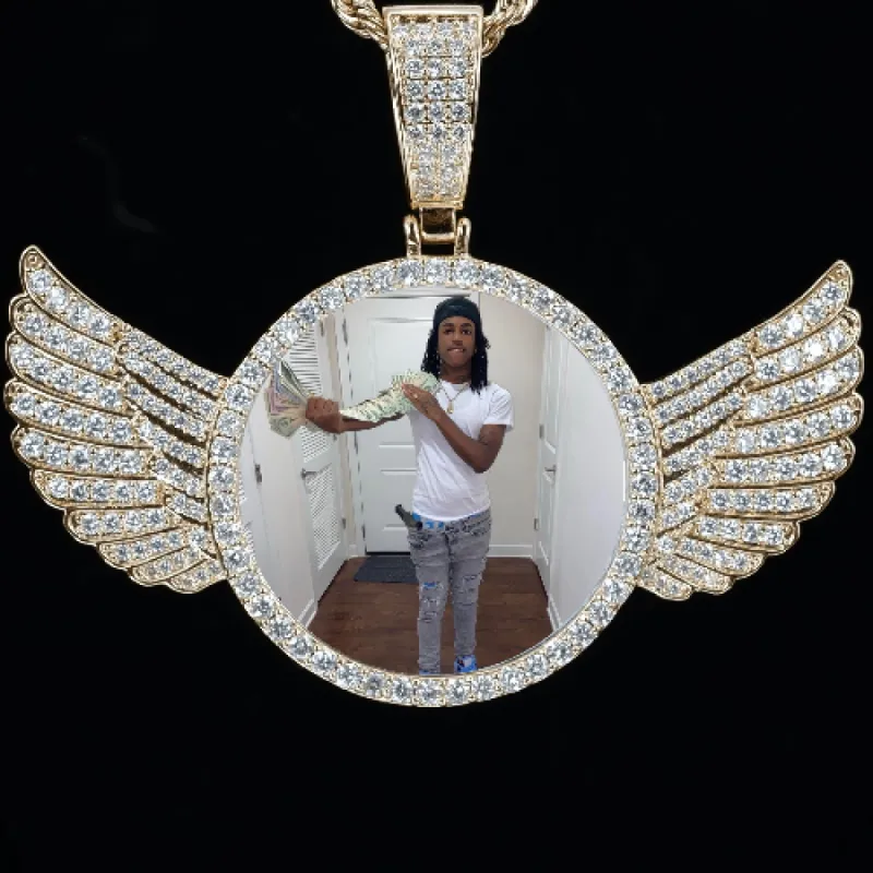 CUSTOM PICTURE PENDANT STYLE-4 sold by The GUU Shop