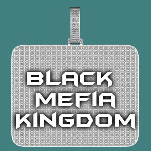 CUSTOM LETTER NECKLACE 3D BIG SQUARE sold by The GUU Shop