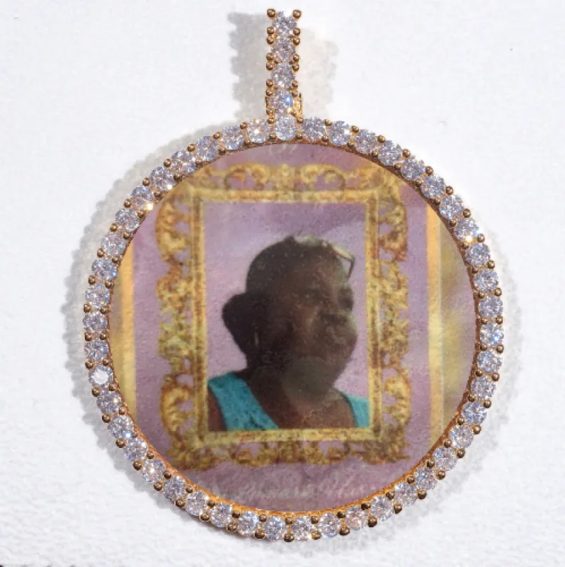 Small Baguette Custom Pendant made by The GUU Shop