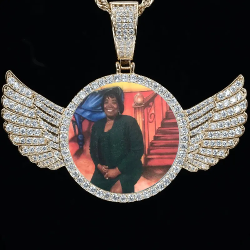CUSTOM PICTURE PENDANT STYLE-4 sold by The GUU Shop