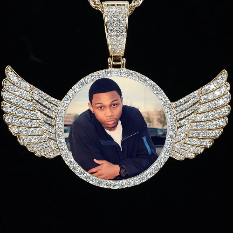 CUSTOM PICTURE PENDANT STYLE-4 sold by The GUU Shop