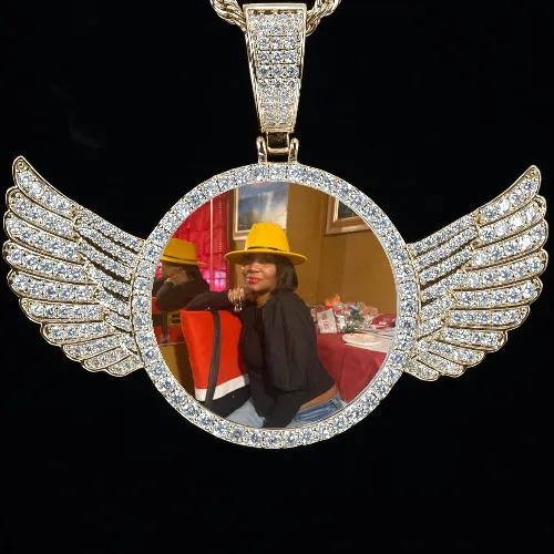 CUSTOM PICTURE PENDANT STYLE-4 sold by The GUU Shop