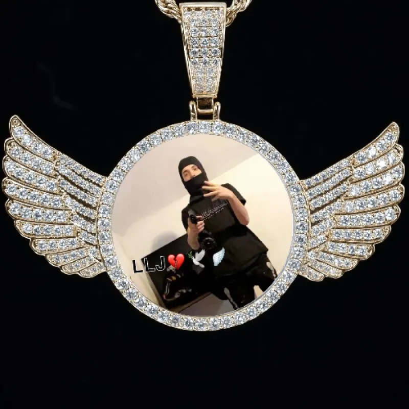 CUSTOM PICTURE PENDANT STYLE-4 sold by The GUU Shop