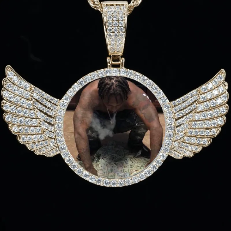 CUSTOM PICTURE PENDANT STYLE-4 sold by The GUU Shop