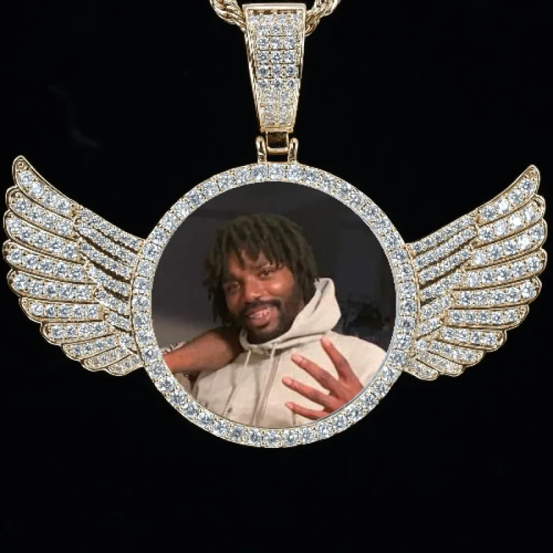 CUSTOM PICTURE PENDANT STYLE-4 sold by The GUU Shop