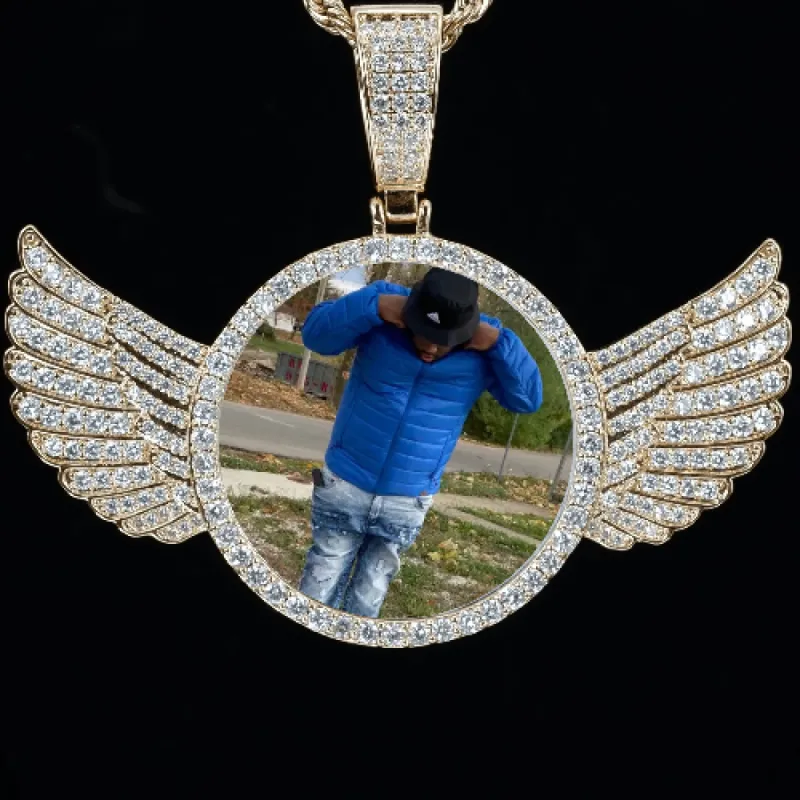 CUSTOM PICTURE PENDANT STYLE-4 sold by The GUU Shop