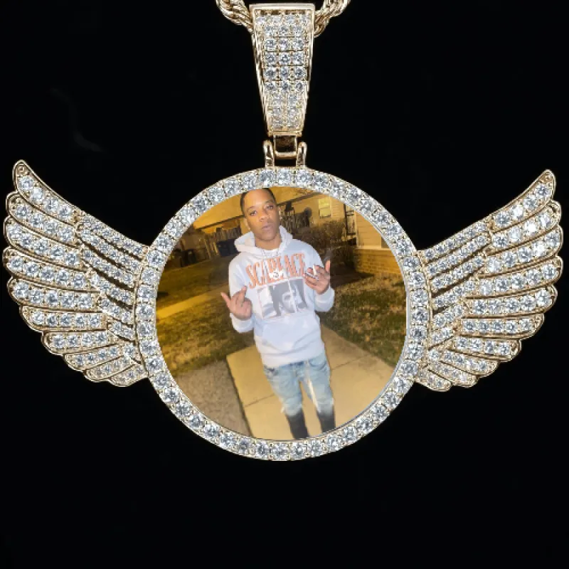 CUSTOM PICTURE PENDANT STYLE-4 sold by The GUU Shop