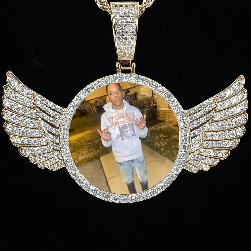 CUSTOM PICTURE PENDANT STYLE-4 sold by The GUU Shop