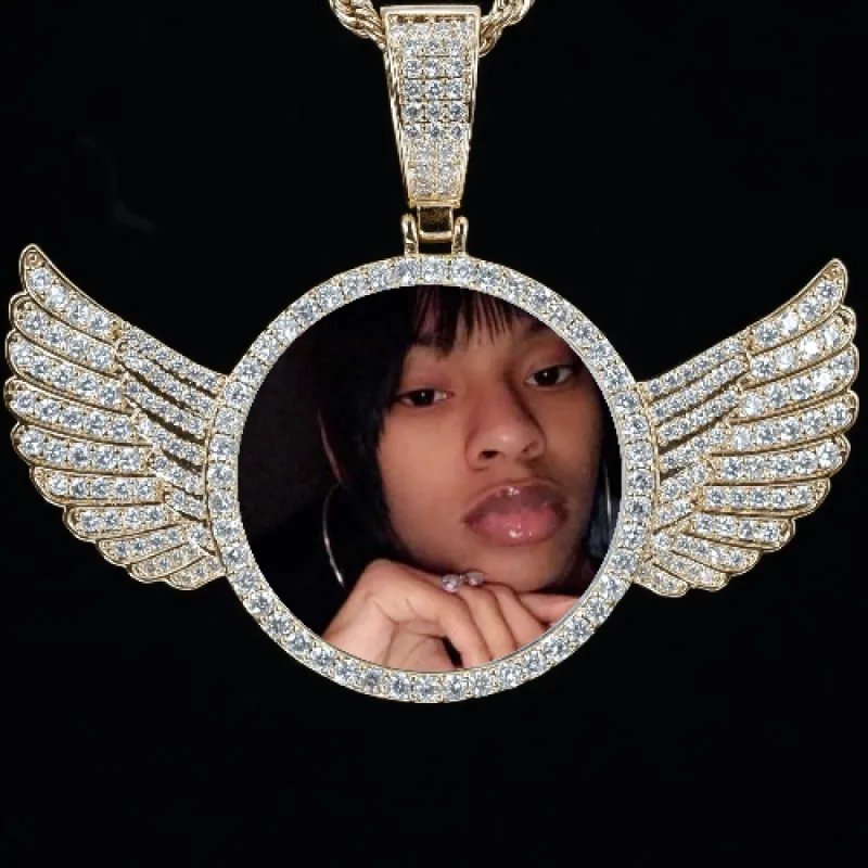 CUSTOM PICTURE PENDANT STYLE-4 sold by The GUU Shop