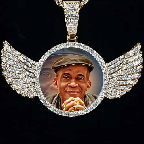 CUSTOM PICTURE PENDANT STYLE-4 sold by The GUU Shop