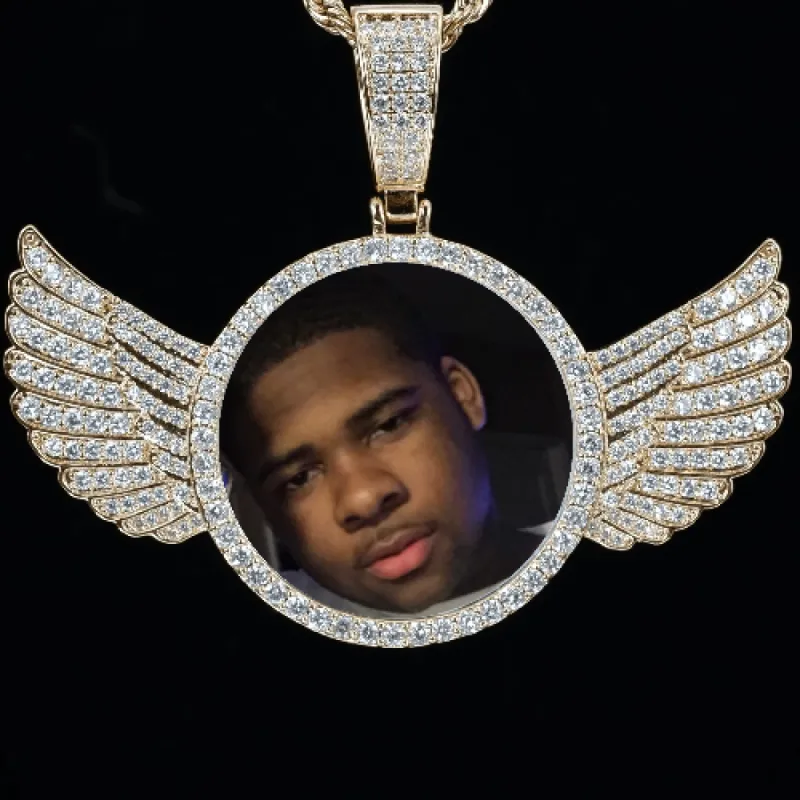 CUSTOM PICTURE PENDANT STYLE-4 sold by The GUU Shop