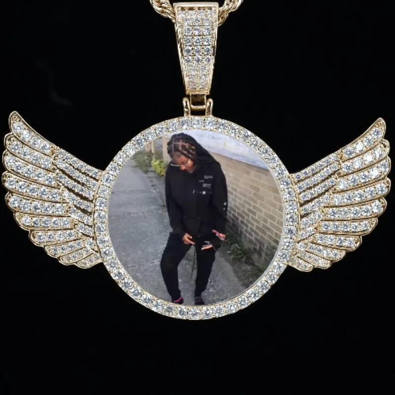 CUSTOM PICTURE PENDANT STYLE-4 sold by The GUU Shop