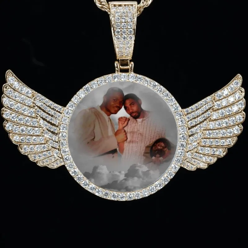 CUSTOM PICTURE PENDANT STYLE-4 sold by The GUU Shop