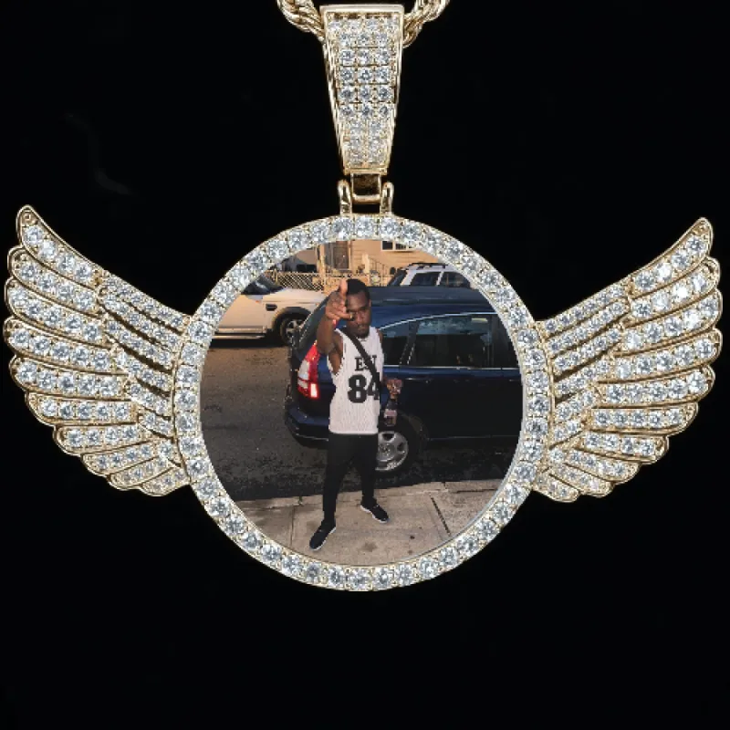 CUSTOM PICTURE PENDANT STYLE-4 sold by The GUU Shop