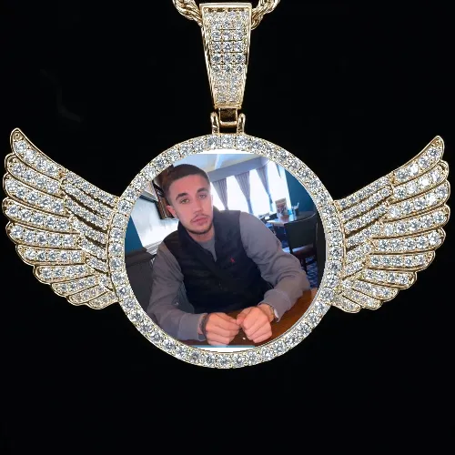 CUSTOM PICTURE PENDANT STYLE-4 sold by The GUU Shop