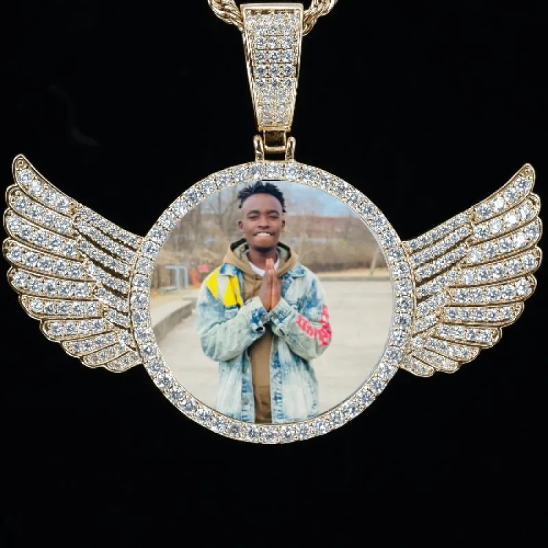 CUSTOM PICTURE PENDANT STYLE-4 sold by The GUU Shop
