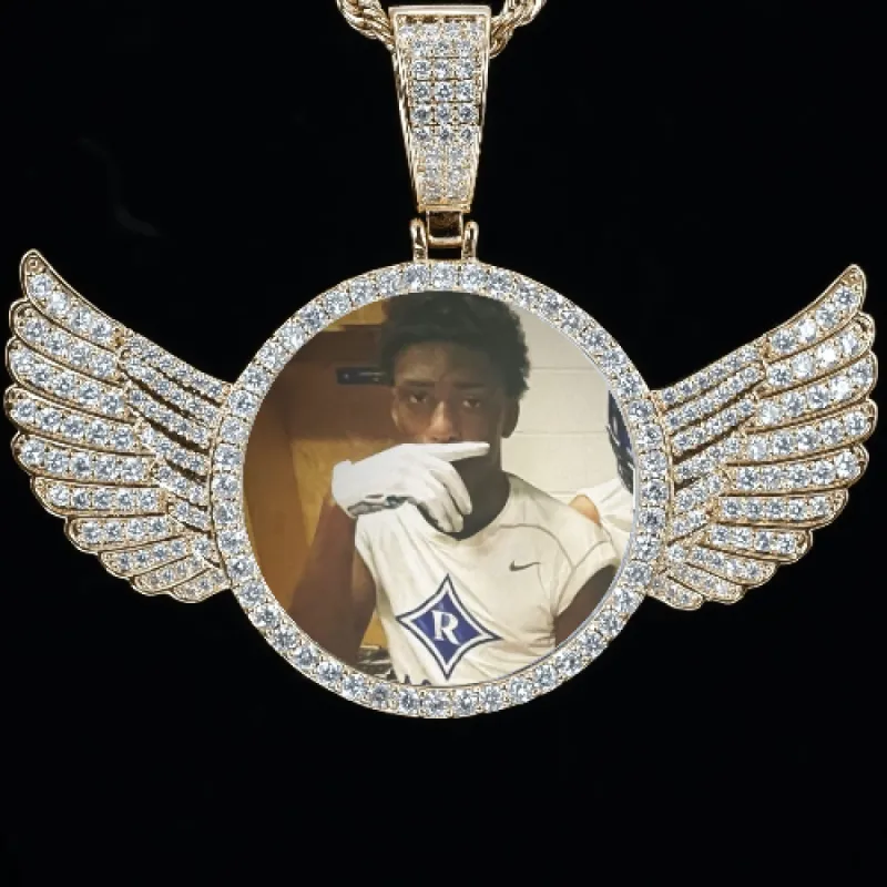 CUSTOM PICTURE PENDANT STYLE-4 sold by The GUU Shop