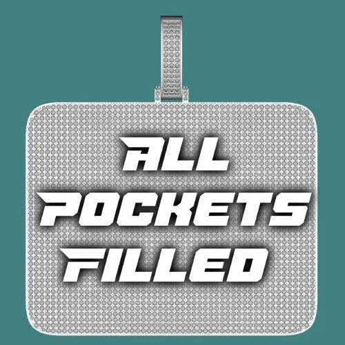 CUSTOM LETTER NECKLACE 3D BIG SQUARE sold by The GUU Shop