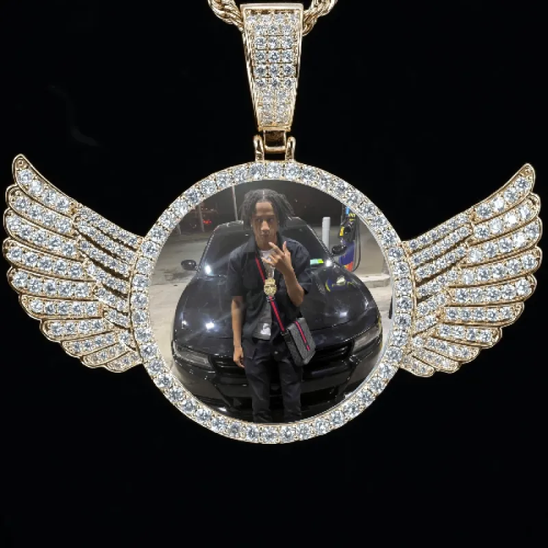 CUSTOM PICTURE PENDANT STYLE-4 sold by The GUU Shop