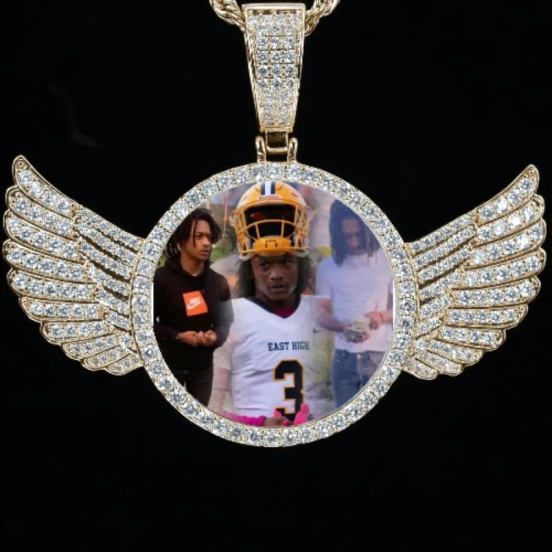 CUSTOM PICTURE PENDANT STYLE-4 sold by The GUU Shop