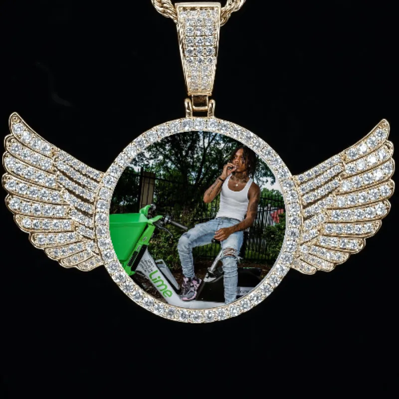 CUSTOM PICTURE PENDANT STYLE-4 sold by The GUU Shop