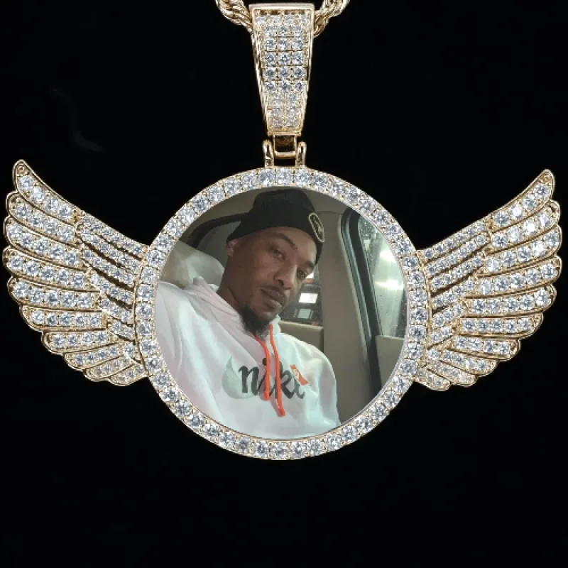 CUSTOM PICTURE PENDANT STYLE-4 sold by The GUU Shop