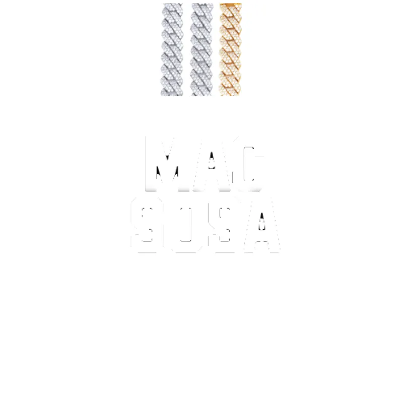 Custom Letters Baguette Two Layer Necklace made by The GUU Shop