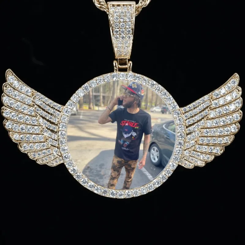 CUSTOM PICTURE PENDANT STYLE-4 sold by The GUU Shop