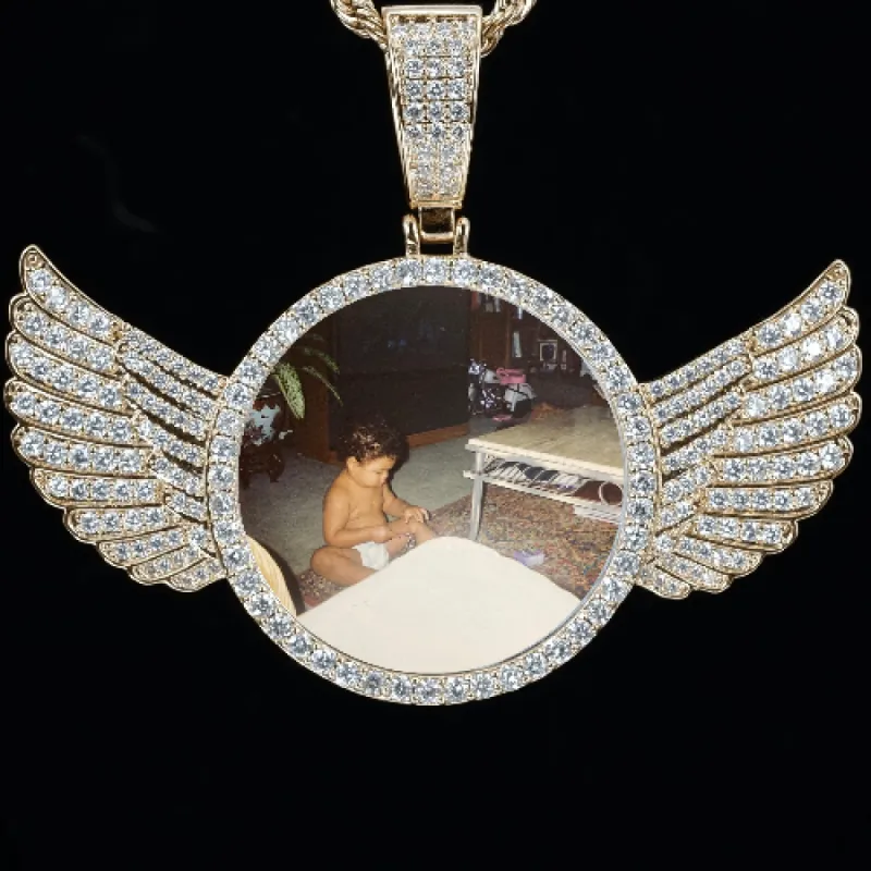 CUSTOM PICTURE PENDANT STYLE-4 sold by The GUU Shop