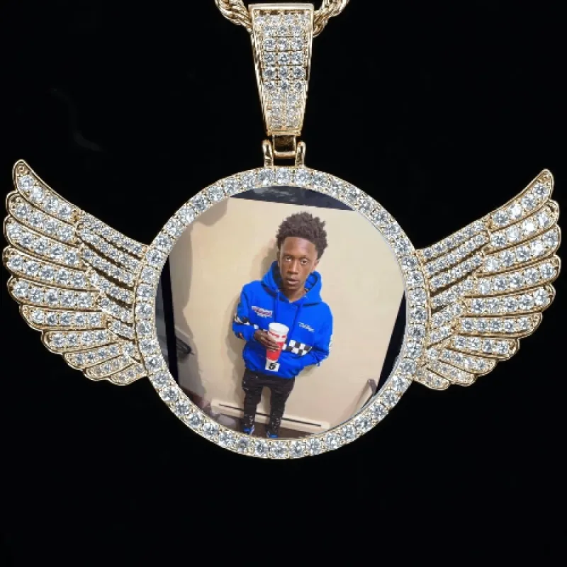 CUSTOM PICTURE PENDANT STYLE-4 sold by The GUU Shop