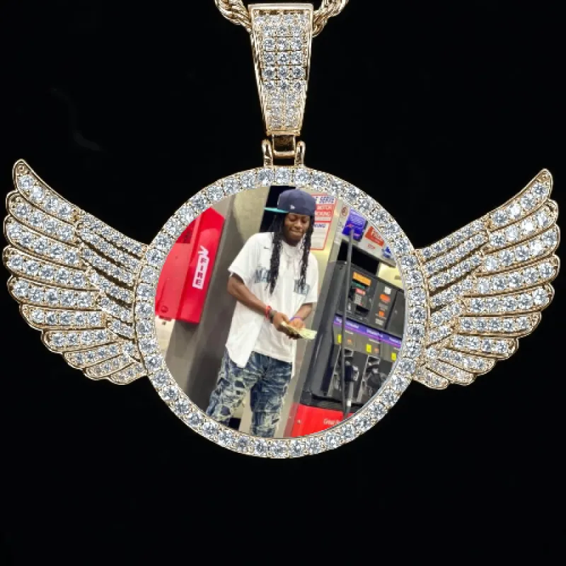 CUSTOM PICTURE PENDANT STYLE-4 sold by The GUU Shop