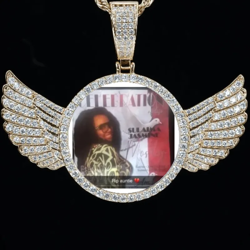 CUSTOM PICTURE PENDANT STYLE-4 sold by The GUU Shop