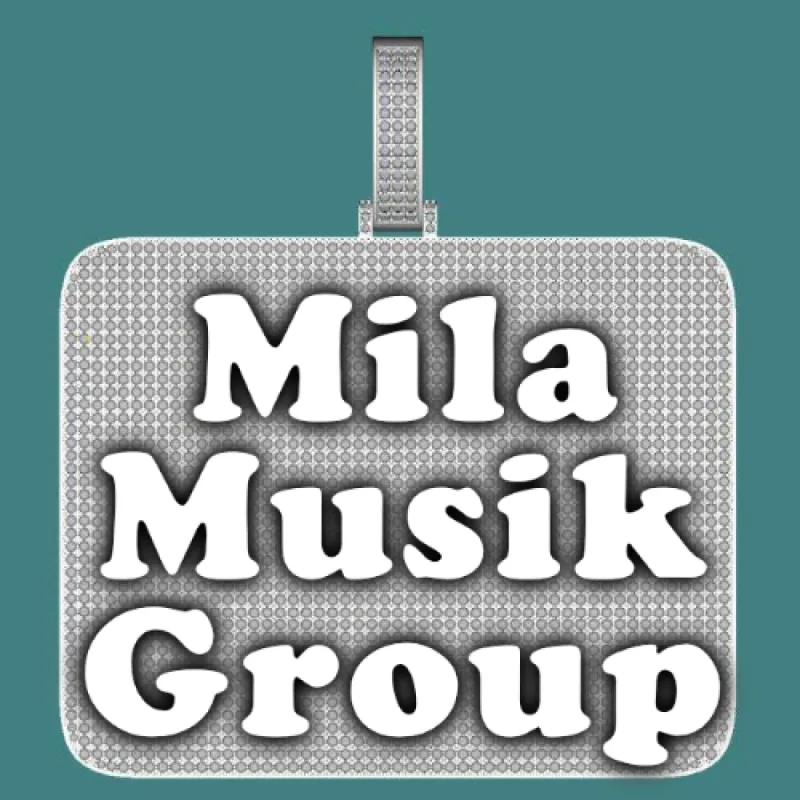 CUSTOM LETTER NECKLACE 3D BIG SQUARE sold by The GUU Shop