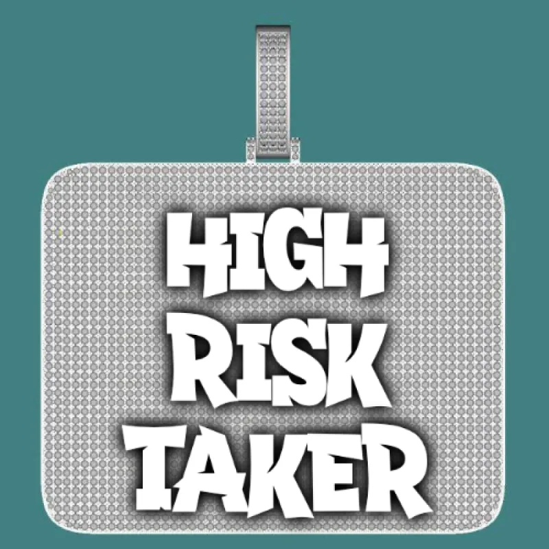 CUSTOM LETTER NECKLACE 3D BIG SQUARE sold by The GUU Shop