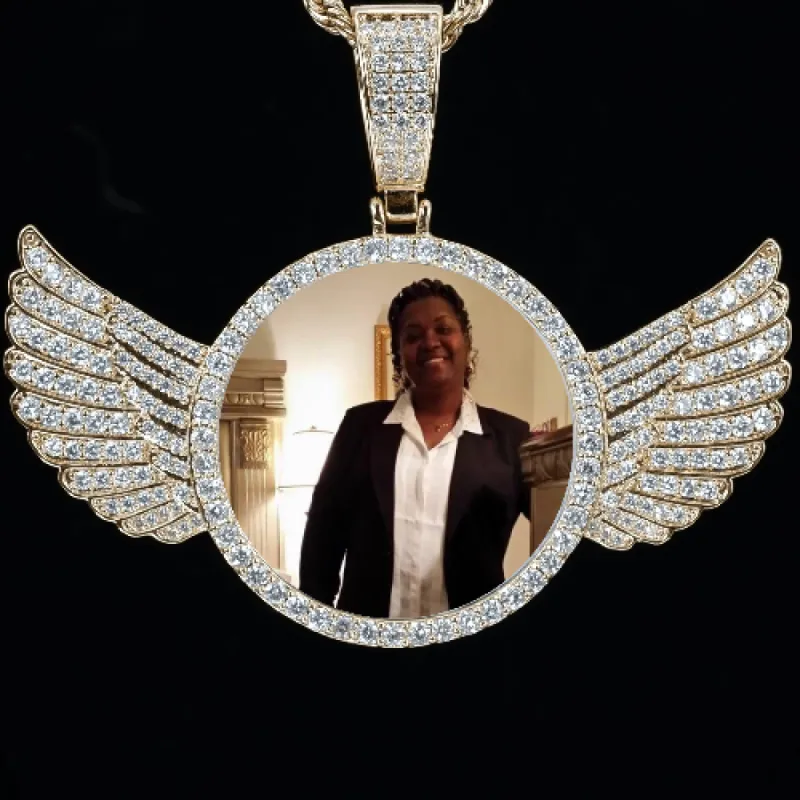 CUSTOM PICTURE PENDANT STYLE-4 sold by The GUU Shop