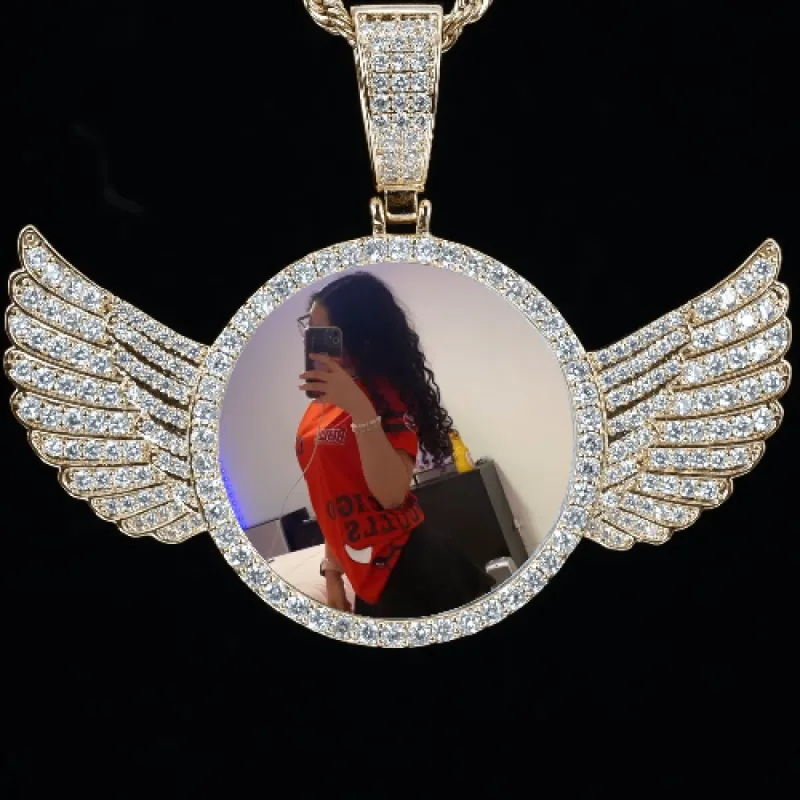 CUSTOM PICTURE PENDANT STYLE-4 sold by The GUU Shop