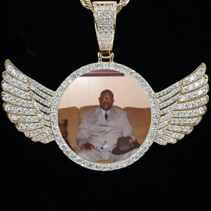 CUSTOM PICTURE PENDANT STYLE-4 sold by The GUU Shop