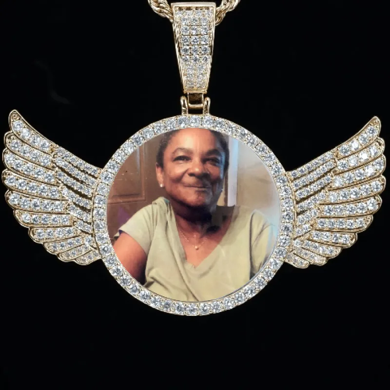 CUSTOM PICTURE PENDANT STYLE-4 sold by The GUU Shop