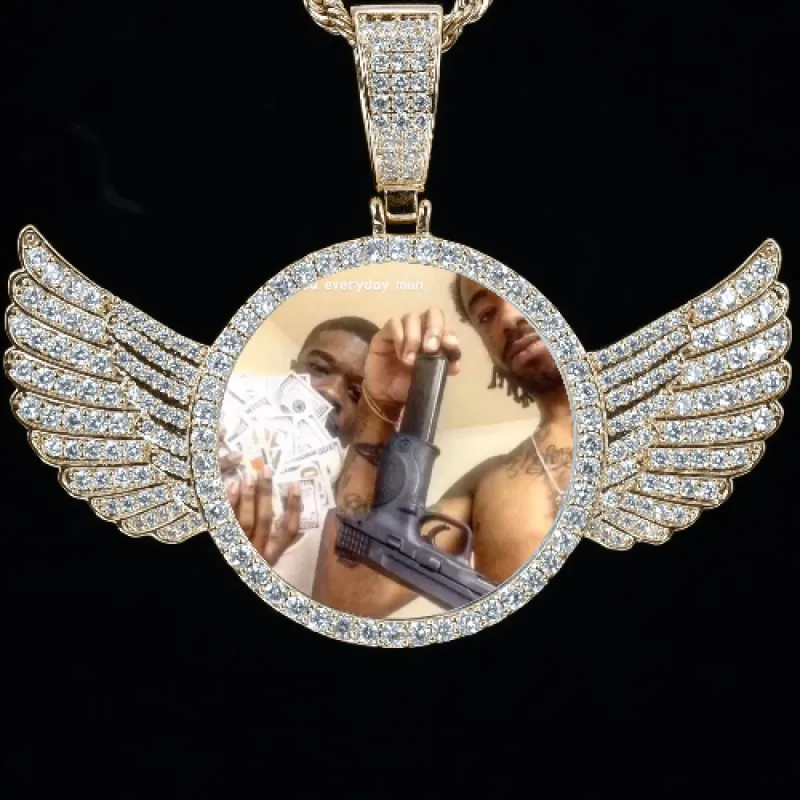 CUSTOM PICTURE PENDANT STYLE-4 sold by The GUU Shop