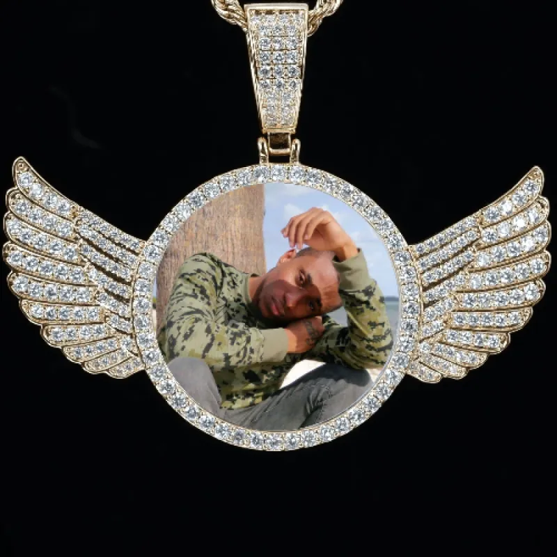 CUSTOM PICTURE PENDANT STYLE-4 sold by The GUU Shop