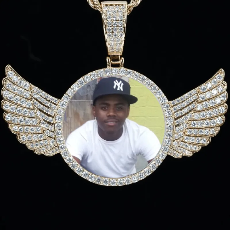 CUSTOM PICTURE PENDANT STYLE-4 sold by The GUU Shop