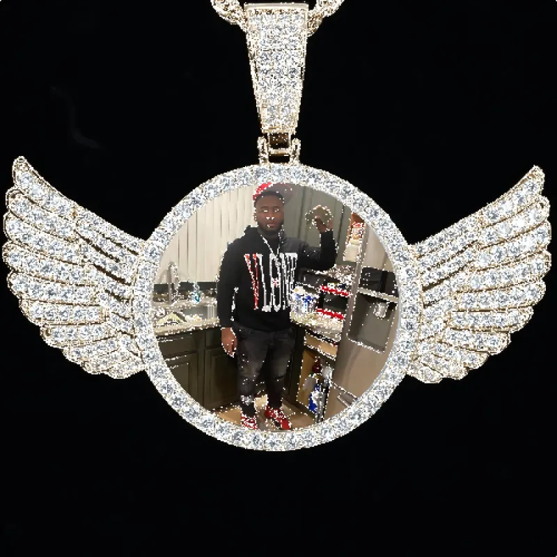 CUSTOM PICTURE PENDANT STYLE-4 sold by The GUU Shop