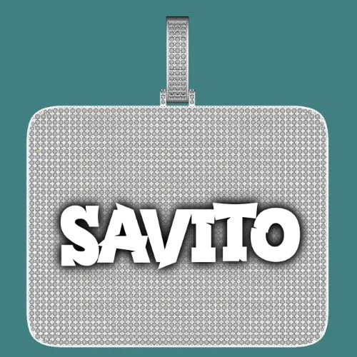 CUSTOM LETTER NECKLACE 3D BIG SQUARE sold by The GUU Shop