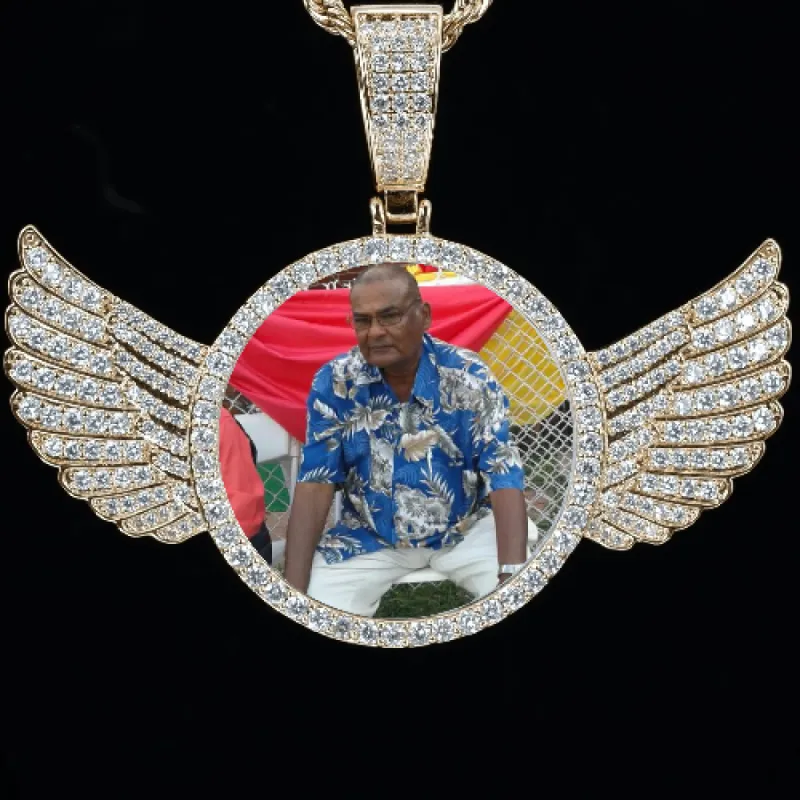 CUSTOM PICTURE PENDANT STYLE-4 sold by The GUU Shop